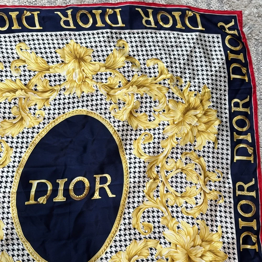 Authentic Dior silk scarf